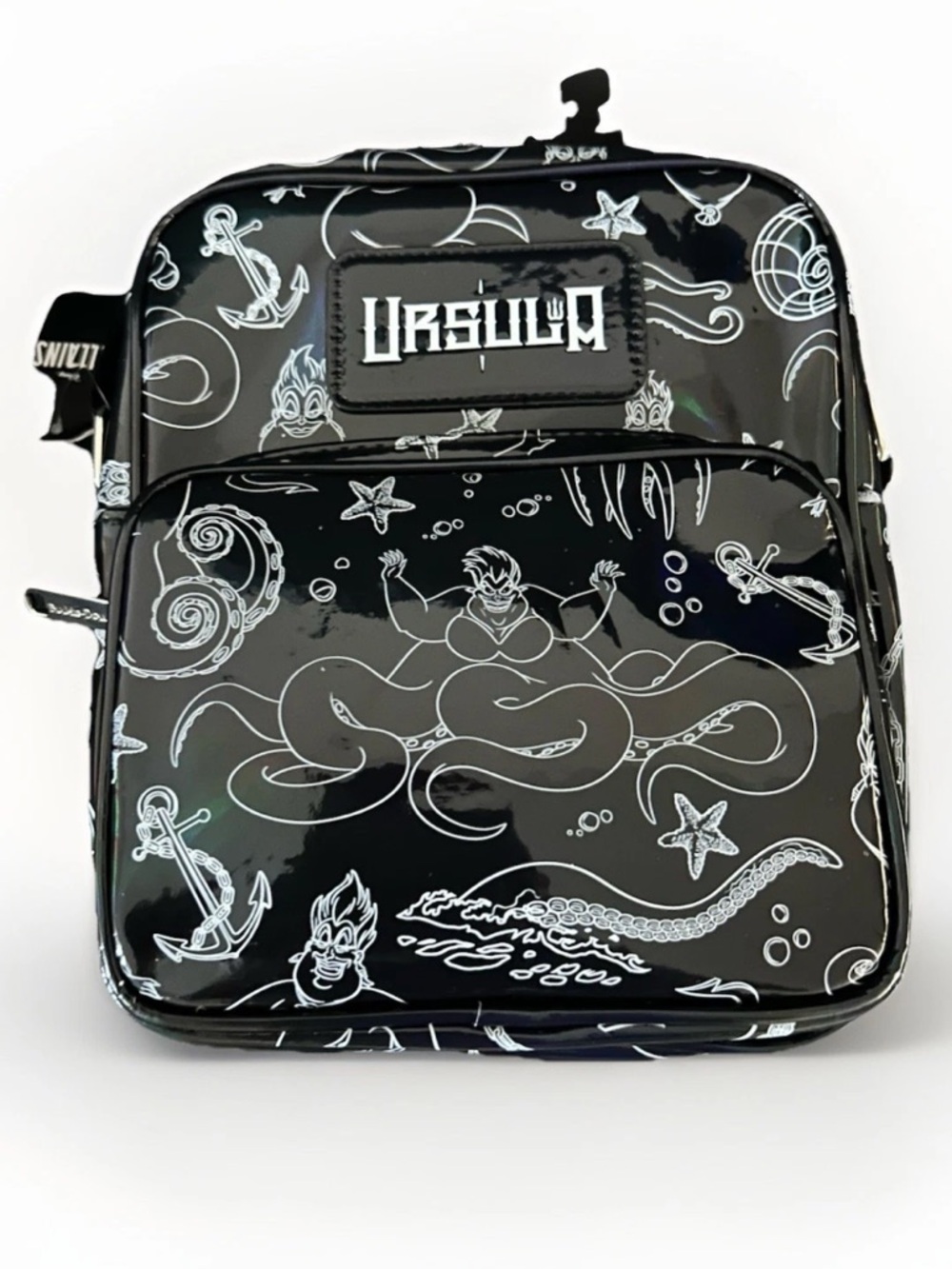 NWT Disney Crossbody Bag The Little Mermaid Villain Ursula Holographic